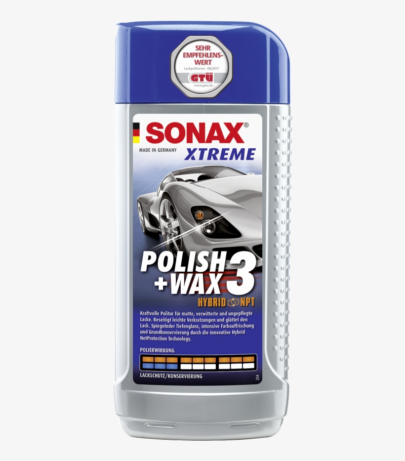 02022000 - Sonax 02022000 Xtreme Polish & Wax 3 Nanopro, transparent png download