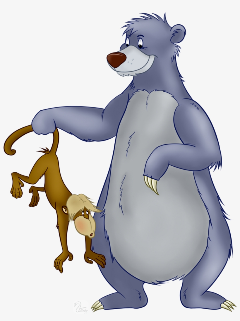 Baloo Transparent Background - Jungle Book Baloo Png, transparent png download