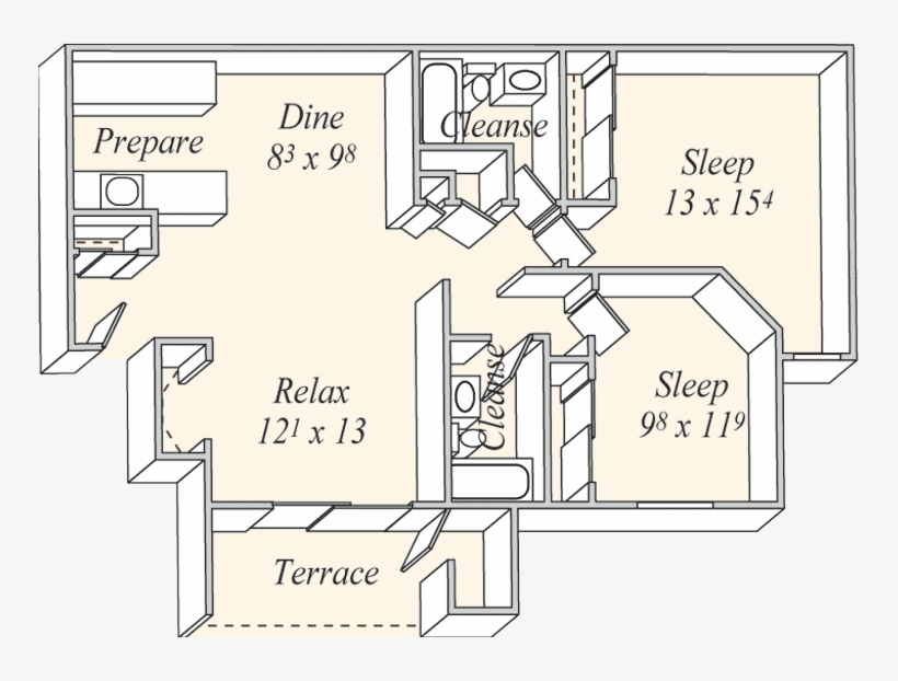 Lakeview Apartments, transparent png download
