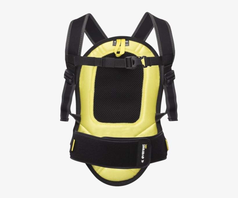 Everest J Adv Backprotec Black/yellow Utrustning,everest - Bag, transparent png download