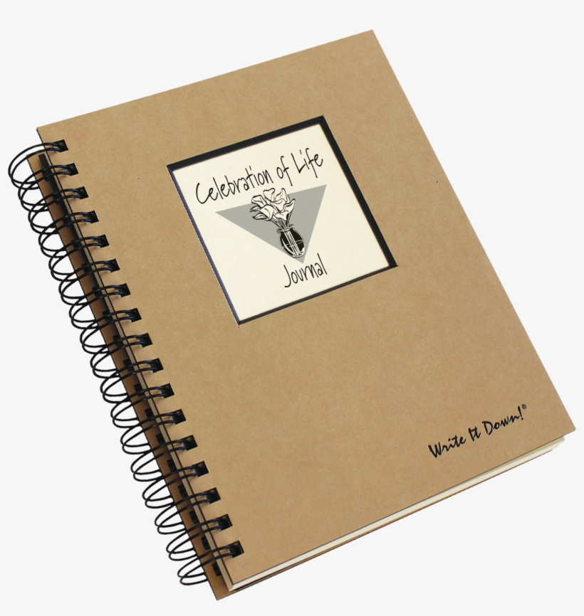 Celebration Of Life Journal - Campers Journal, transparent png download