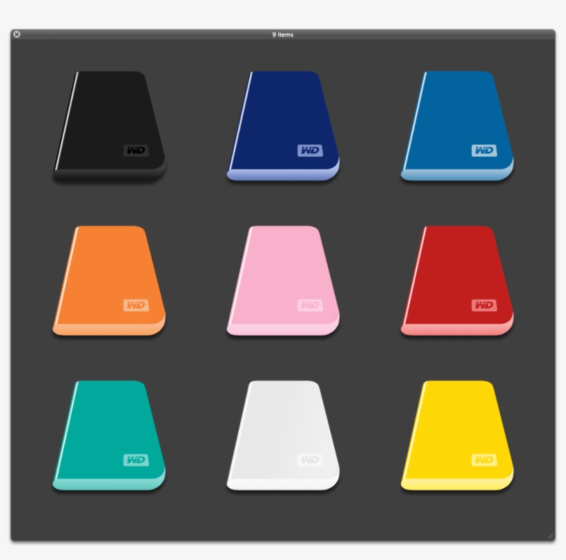 Score 59% - My Passport Wd Mac Icons, transparent png download