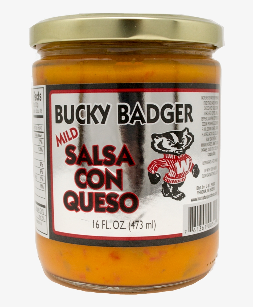 Bucky Badger Salsa Con Queso - Bucky Badger, transparent png download