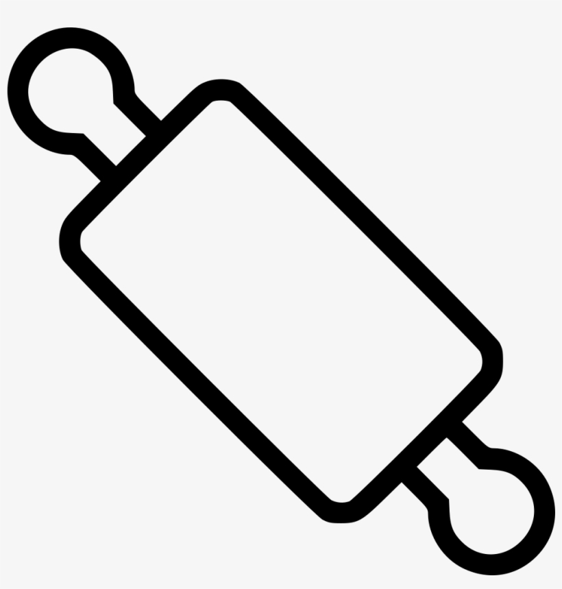 Rolling Pin Comments - Coloring Book, transparent png download