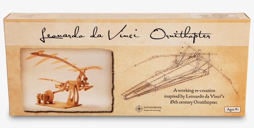 Leonardo Da Vinci Ornithopter - Pathfinder Da Vinci Ornithopter, transparent png download