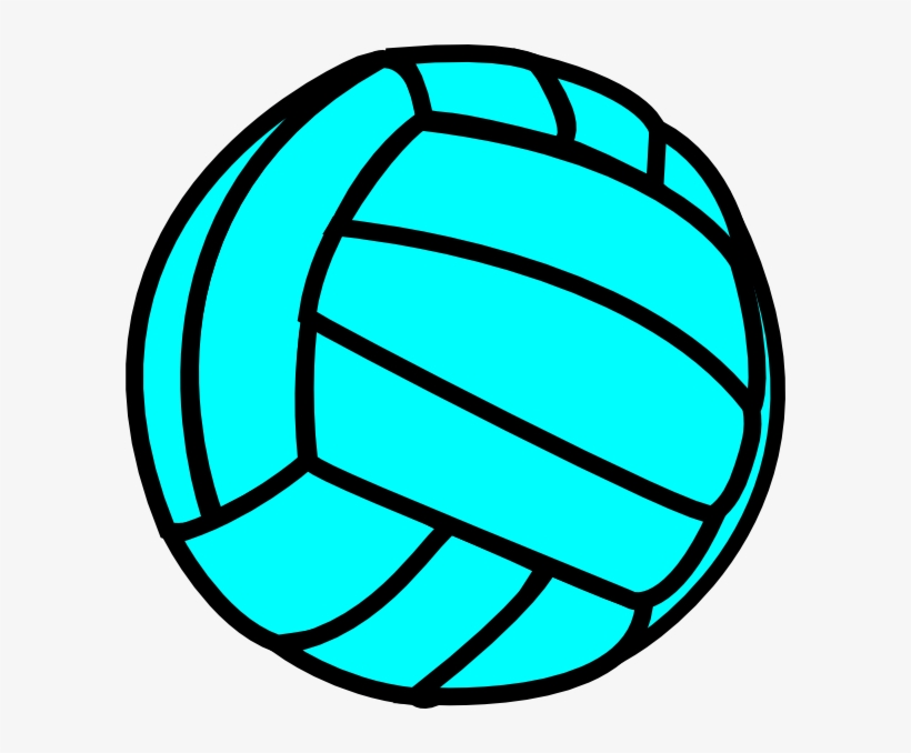 Volleyball Png Image With Transparent Background - Volleyball Teal, transparent png download