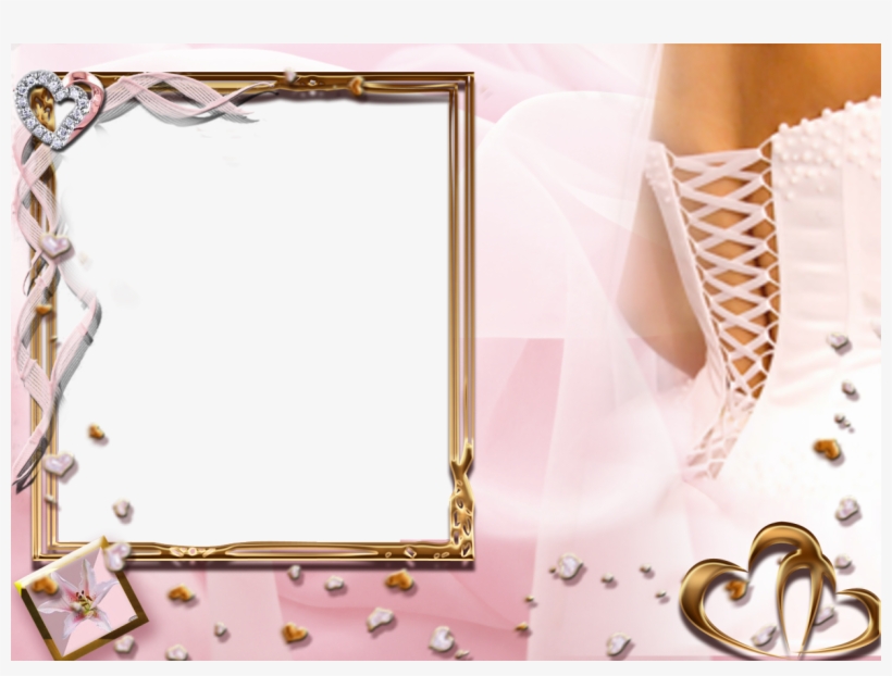 Molduras Casamento Png Imagui - Molduras De Casamento Em Gif, transparent png download