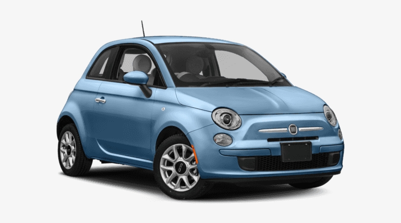 New 2017 Fiat 500 Pop - Silver Blue Toyota Corolla, transparent png download
