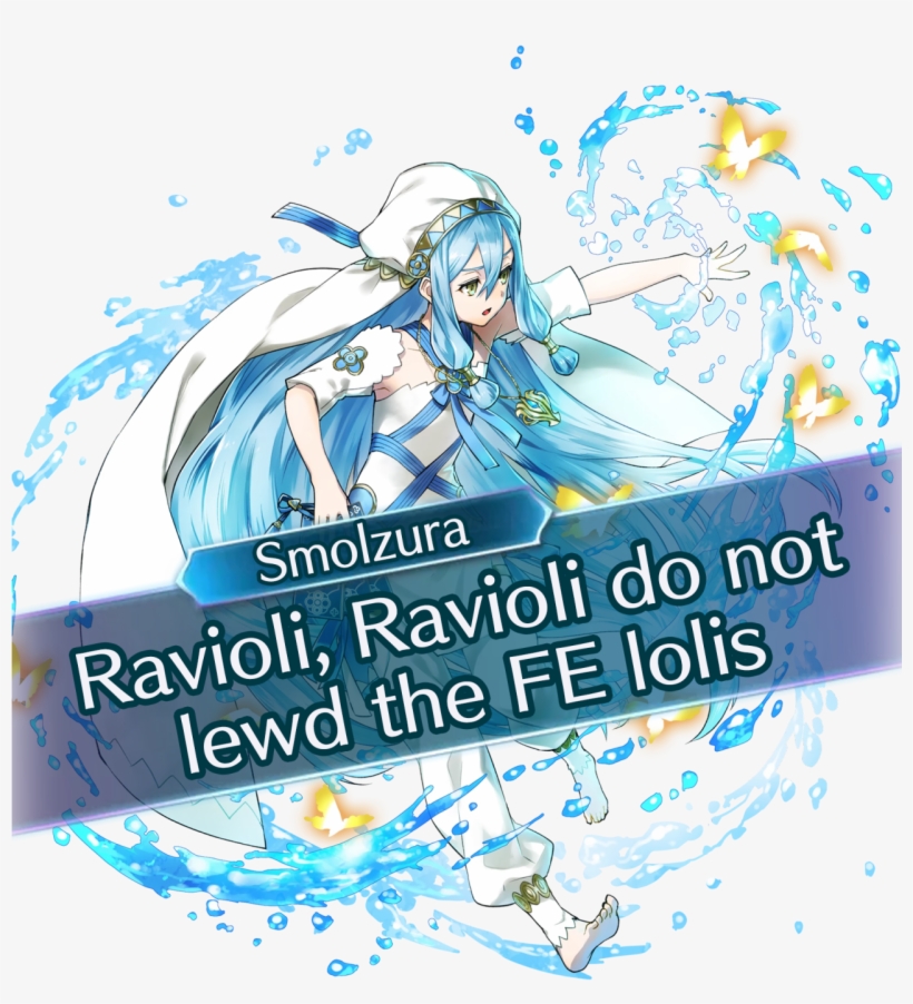 Can I Request Either Ylgr Or Baby Azura Saying "ravioli, - Fe Heroes Young Azura, transparent png download