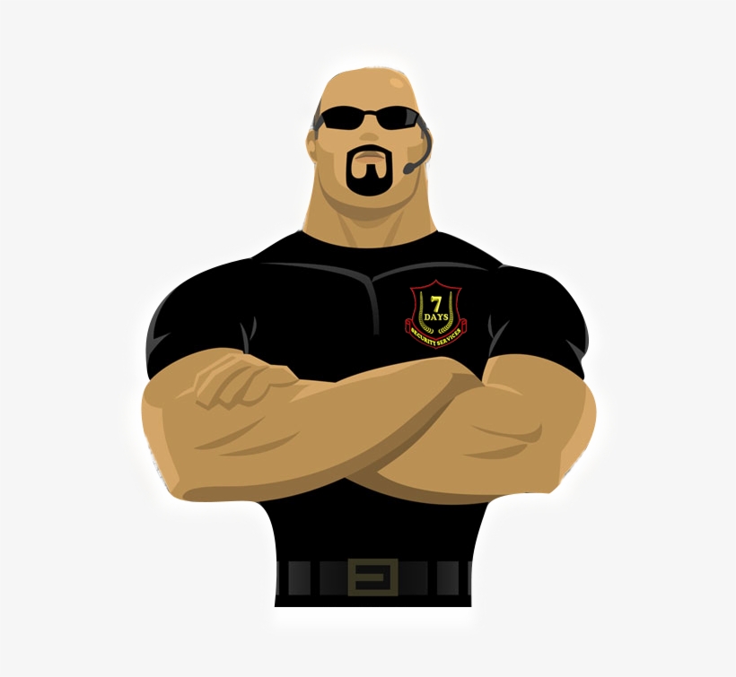 Bouncer Png - Security Guard Clipart, transparent png download