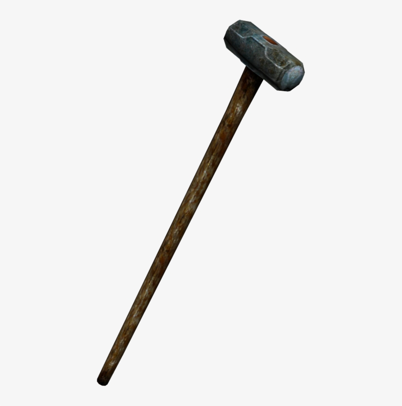 Sledge Hammer Png Png Black And White Stock - Silent Hill Downpour Hammer, transparent png download