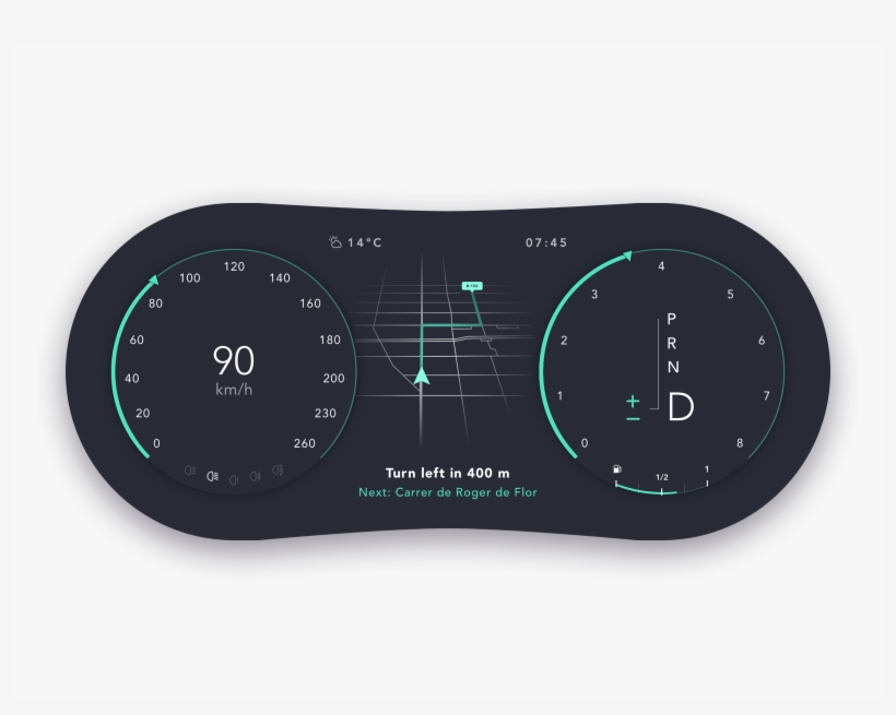 Browse Through The Best Resources & Inspiration To - Speedometer, transparent png download
