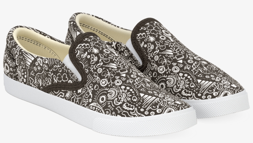 Dizzy Doodle - Slip-on Shoe, transparent png download