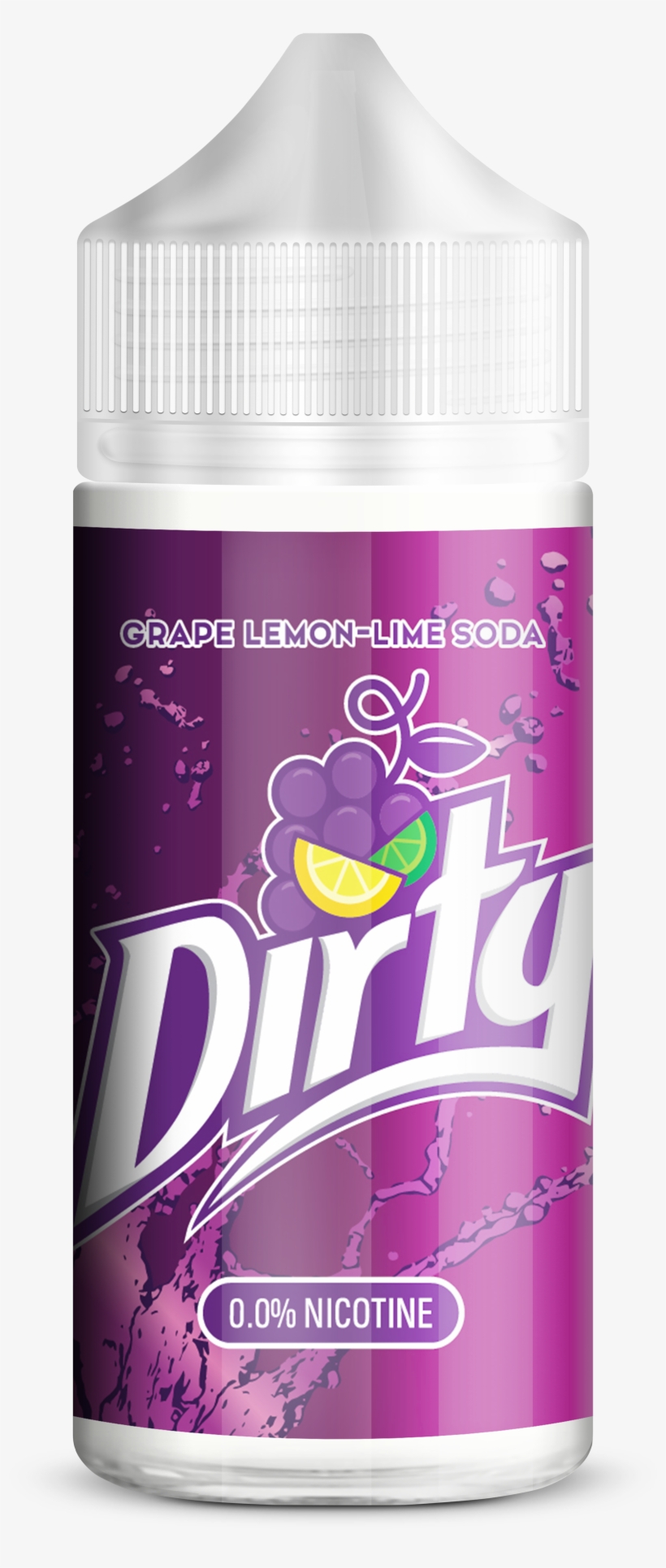 Dirty - Grape 100ml - Blue Raspberry Flavor, transparent png download