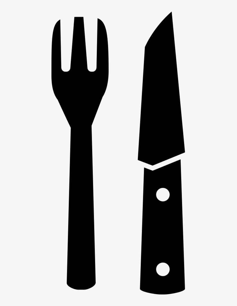 Fork And Knife Comments - Illustration, transparent png download