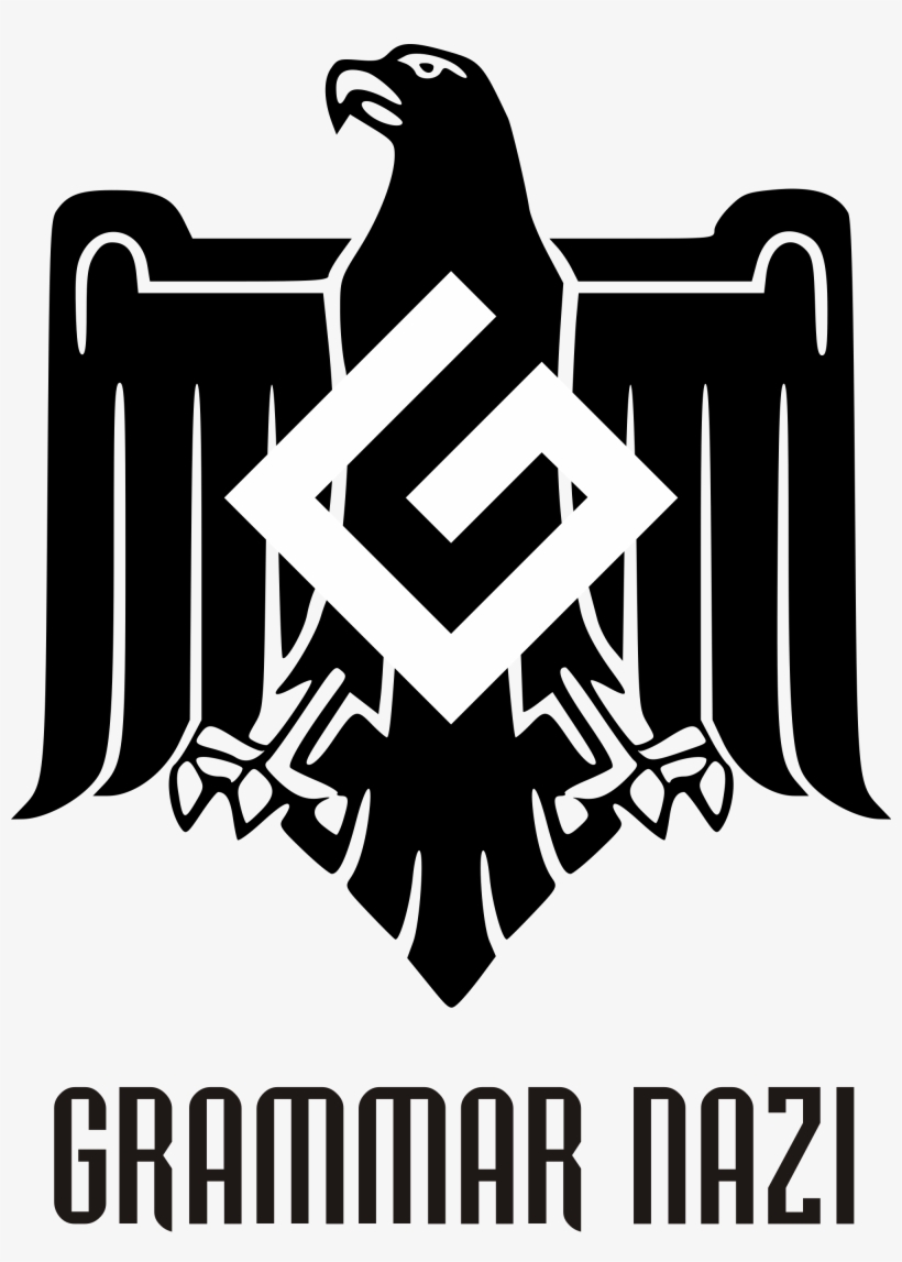 Open - Grammar Nazi Logo Png, transparent png download