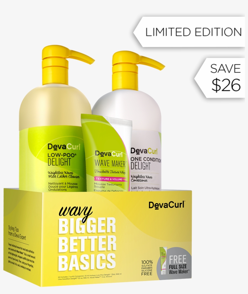 Deva Curl Livin’ Large Wavy Edition, transparent png download