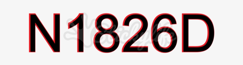 N Number Decal Custom - Graphic Design, transparent png download