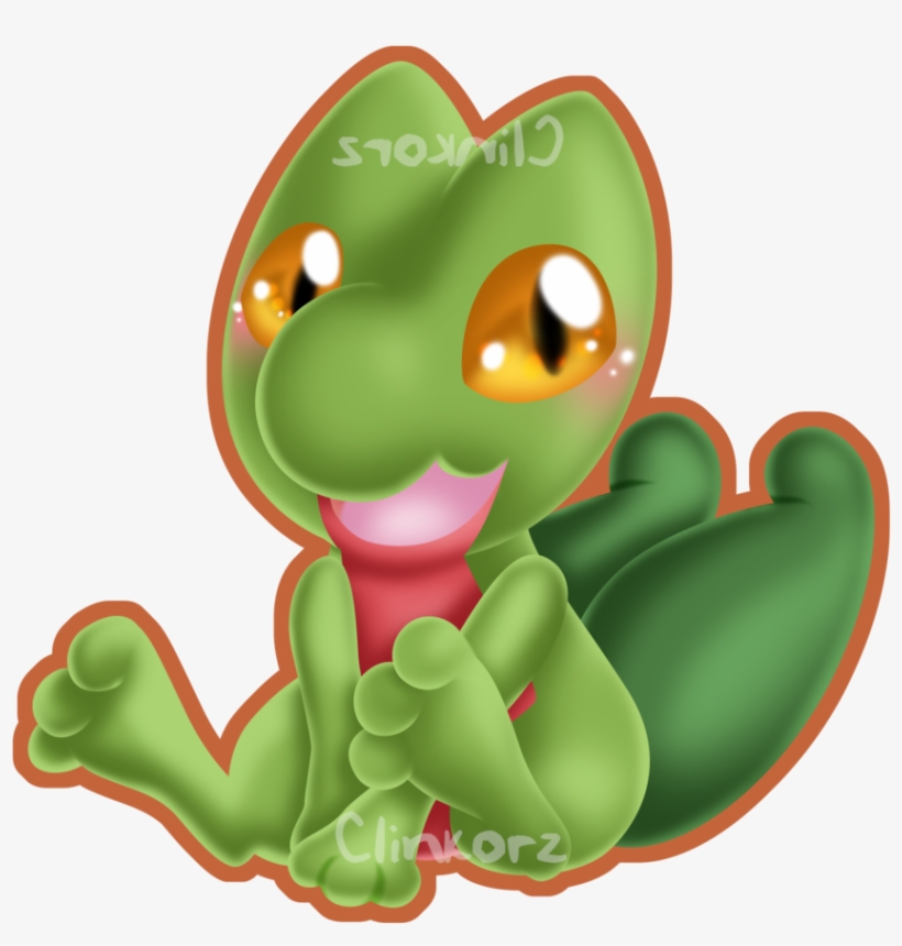 252 Treecko - Cartoon, transparent png download