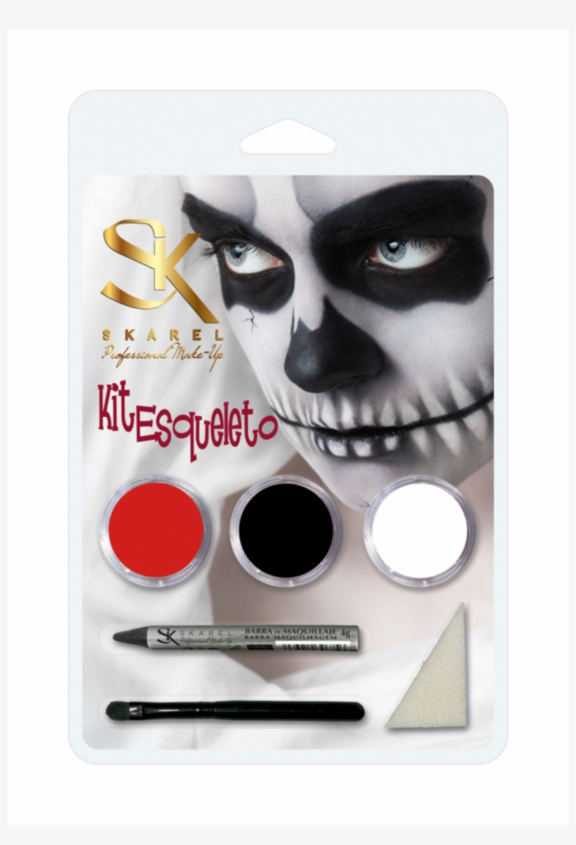 Haz Click Para Ampliar La Imagen - Maquillaje De Esqueleto Fortnite, transparent png download