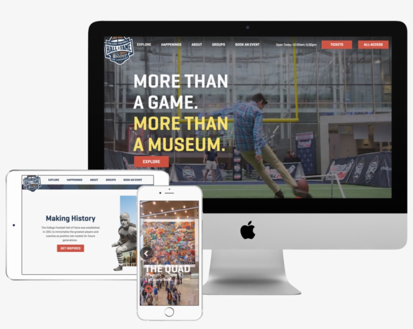 In Less Than One Month, The College Football Hall Of - Tablet Computer, transparent png download