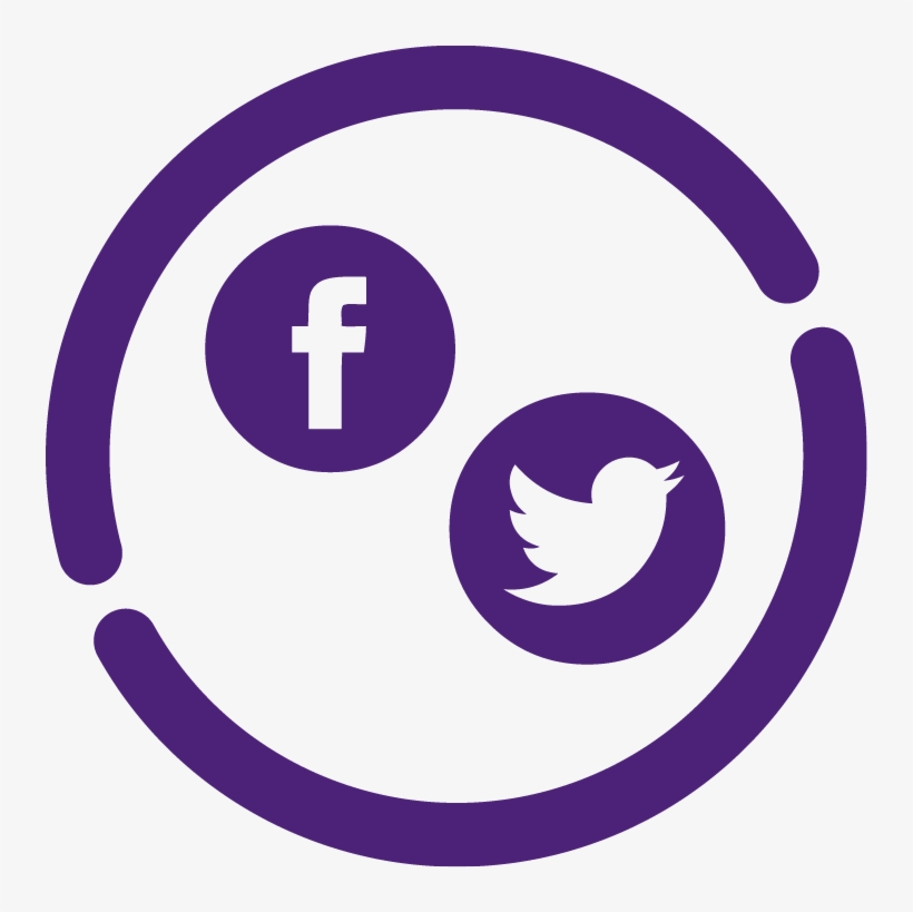 We Can Set Up Your Facebook And Twitter Social Media - Twitter, transparent png download