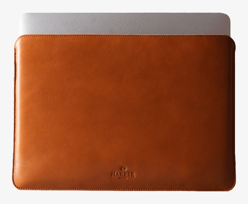 Slim Leather Macbook Sleeve Case Sleeve Harber London - Macbook 15 Leather, transparent png download
