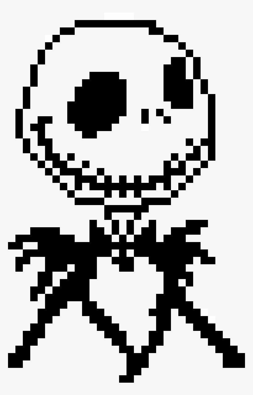 Jack Skellington - Jack Skellington Perler Bead Patterns, transparent png download
