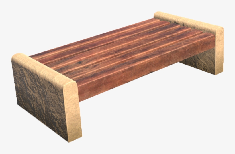 Park Bench V4 - Bench, transparent png download