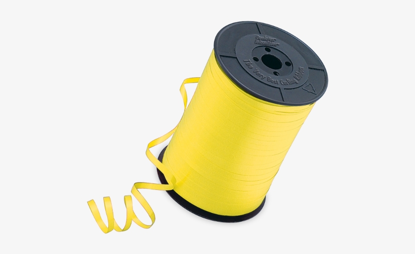 Use It To Decorate At Parties By Putting Coiled Ribbons - Qualatex Qualatex 3/16" Curling Ribbon White, transparent png download