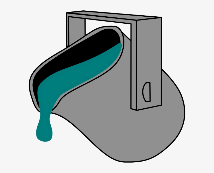 How To Set Use Paint Sage Green Bucket Icon Png, transparent png download