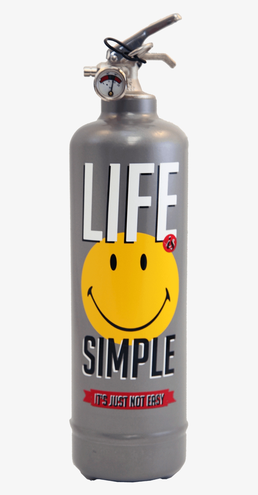 Extincteur Design Sm - Water Bottle, transparent png download