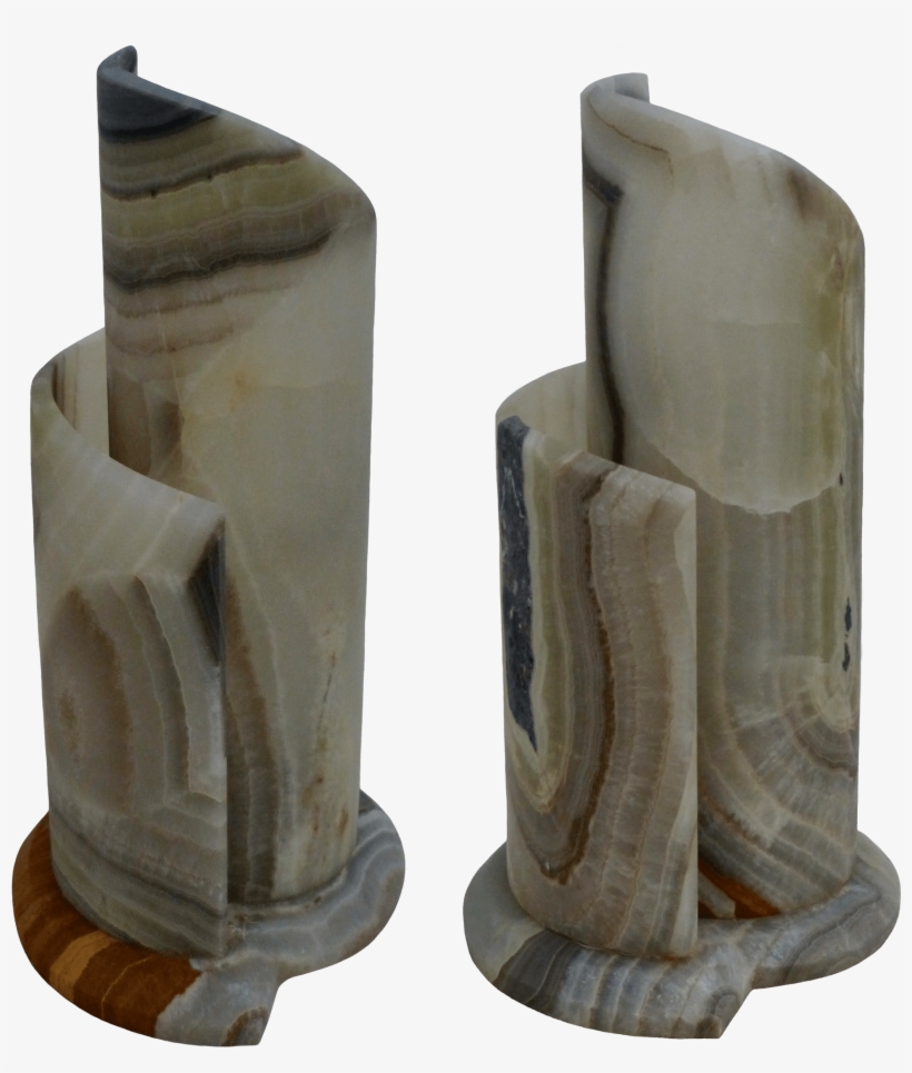 Lámpara De Mesilla Con Forma De Caracol Tallada En - Stone, transparent png download