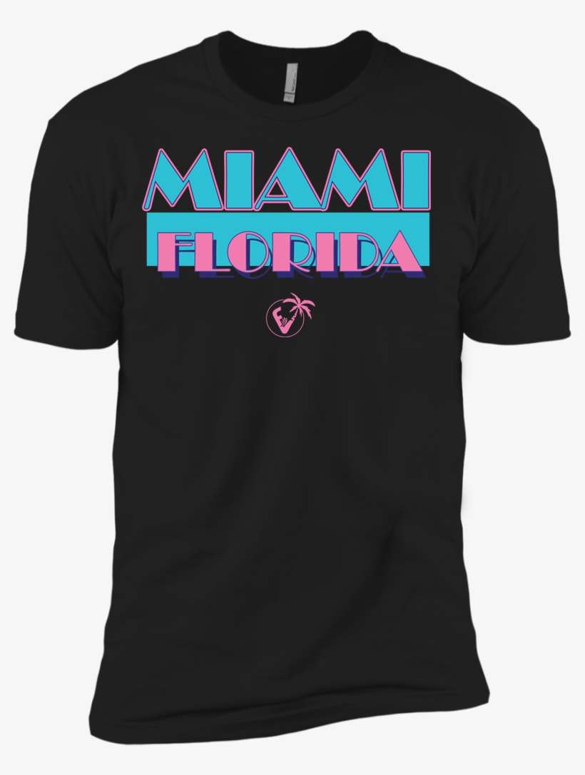 Miami Vice - Florida Vibez - T-shirt, transparent png download