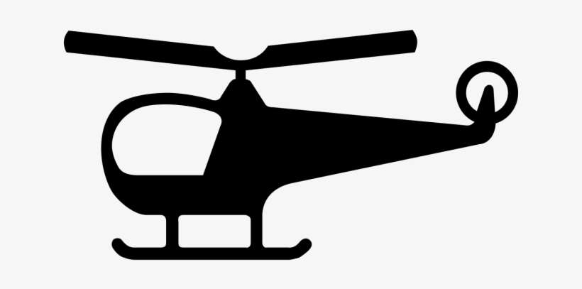Hot Air Balloon Clipart Helicopter - Low Flying Helicopters Road Sign, transparent png download