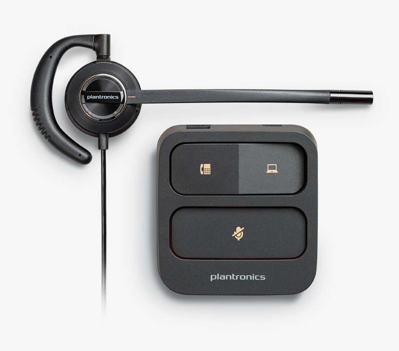 In Busy Customer Service Centers, Mda100 Qd Helps Manage - Plantronics Mda100, transparent png download