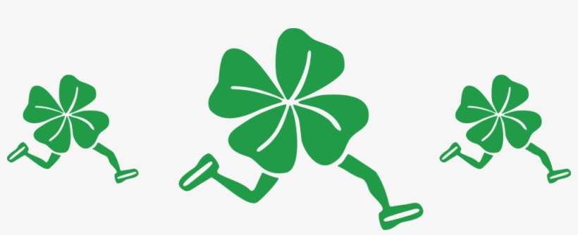 St Patricks Day Running, transparent png download
