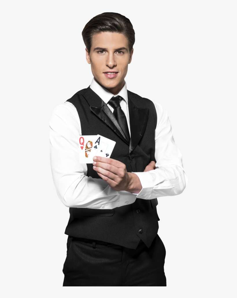 09 Character Dealer Pose 5 Pyramid Thumbnail Png Image