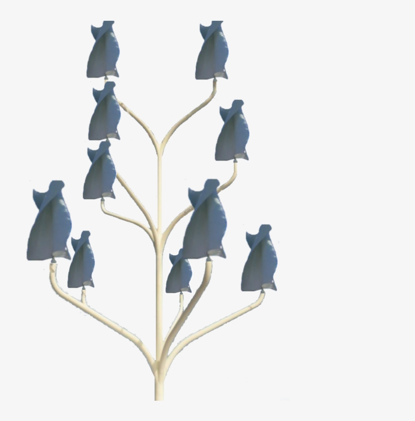 Affordable Wind Turbines Wind Tree Published - Wind Turbine Tree Png, transparent png download
