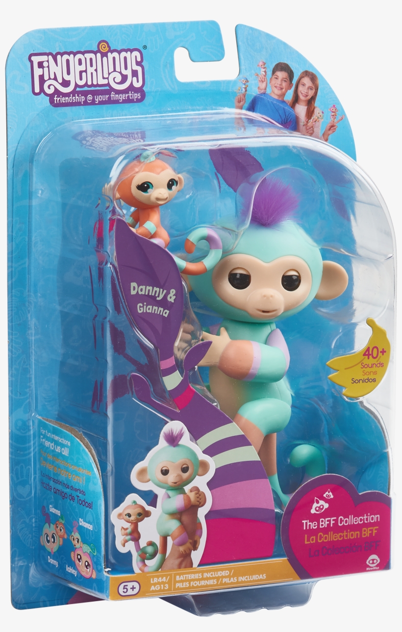 Fingerlings Baby Monkey & Mini Bffs PNG Image Transparent PNG Free