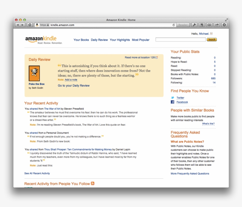 Click - Sending Kindle Highlights To Evernote, transparent png download