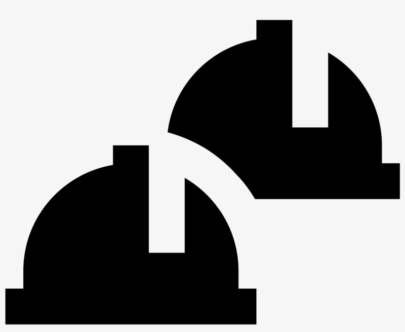 This Is An Image Of Two Construction Workers, One Of - Silhouette, transparent png download