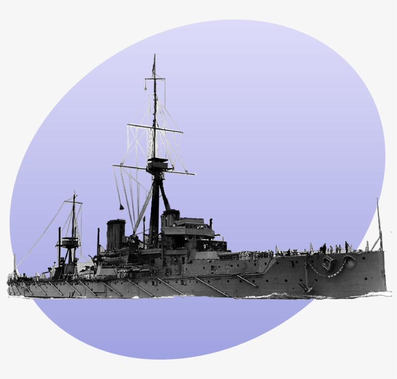 P Wwi 3 - Hms Dreadnought 1906, transparent png download