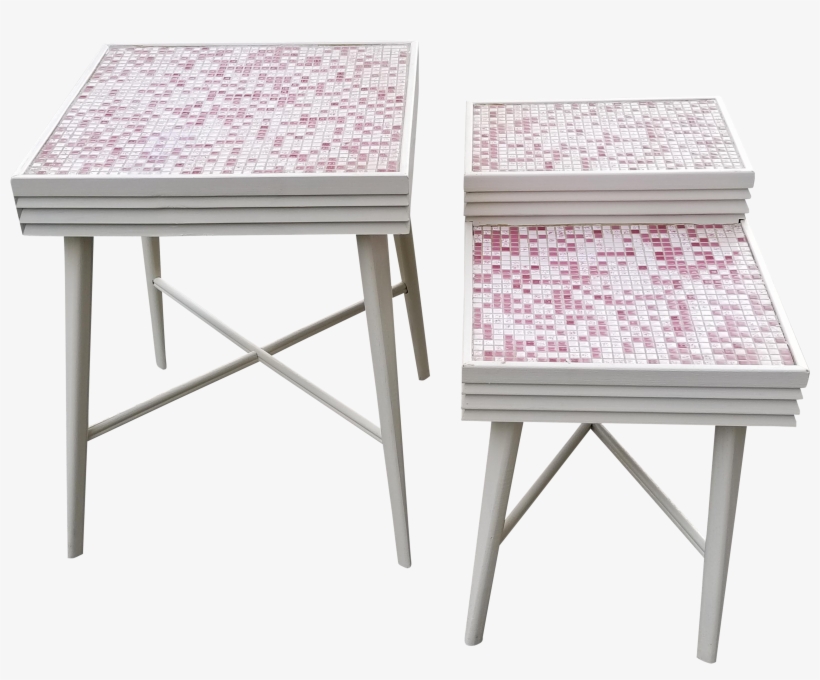 Vector Furniture Mid Century Modern Banner Library End Tables