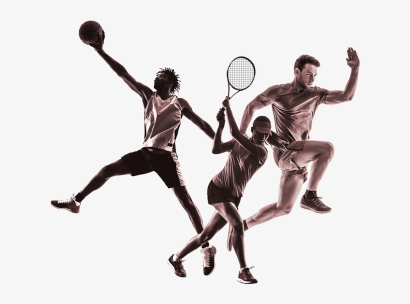 Athletes Playing Sports - Soft Tennis, transparent png download