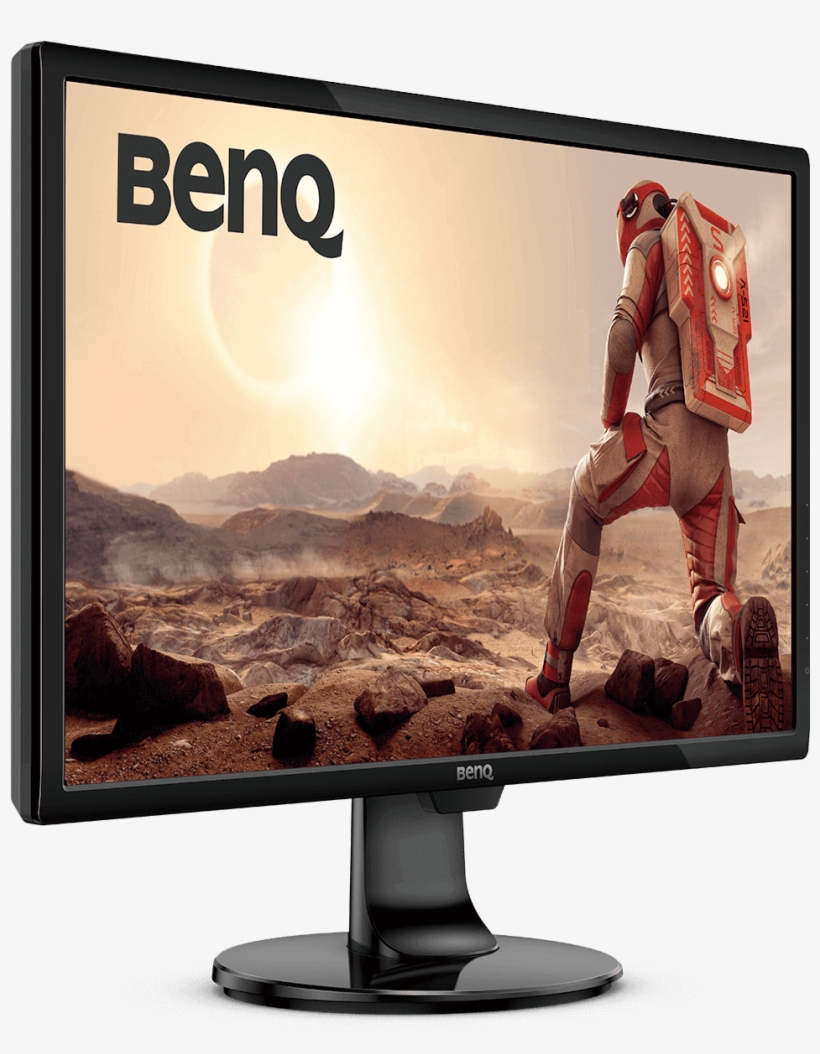 24 Inch Stylish Monitor With Eye Care Technology - Benq Gl2580h, transparent png download