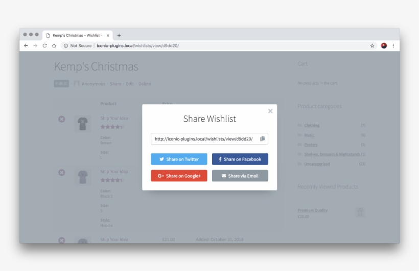 When Your Customers Share A Wishlist On Your Site The - Customer, transparent png download