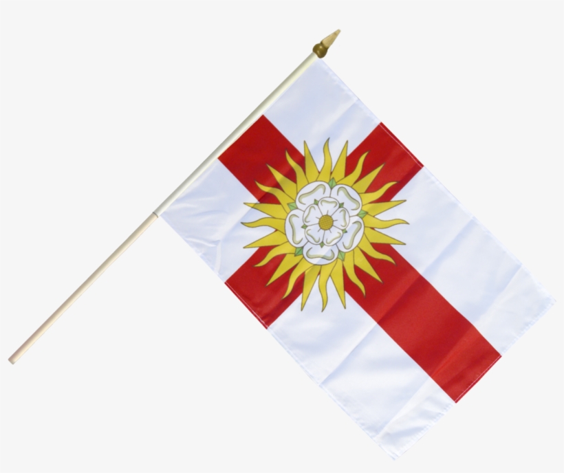Great Britain Yorkshire West Riding Hand Waving Flag - Flag, transparent png download