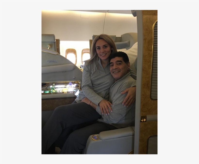 Oliva Y Maradona Cumplieron 4 Años - Diego Maradona, transparent png download