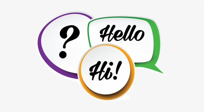 Three Colored Bubbles Speech Arrangements, Three Colored - Graphics, transparent png download